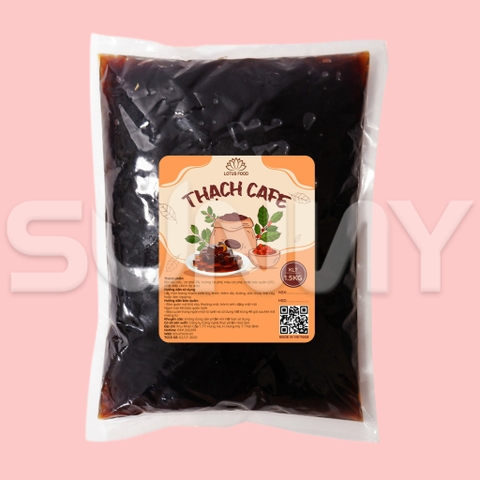 THẠCH CAFE - LOTUS FOOD | THÙNG 10 GÓI