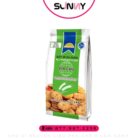 BỘT MÌ ĐA DỤNG ĐỊA CẦU 1KG | THÙNG 10 GÓI