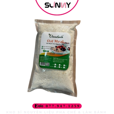 BỘT YẾN MẠCH TƯƠI NGUYÊN CHẤT CLASSY FOODS ( 500G )