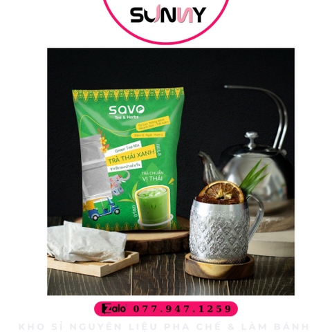 TRÀ THÁI XANH SAVO ( TÚI LỌC )
