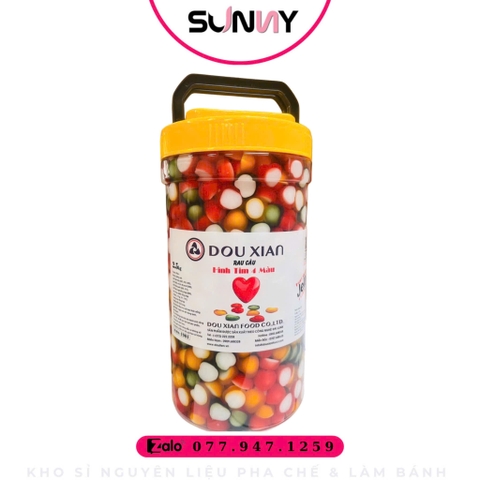 RAU CÂU TRÁI TIM ( 4 MÀU )