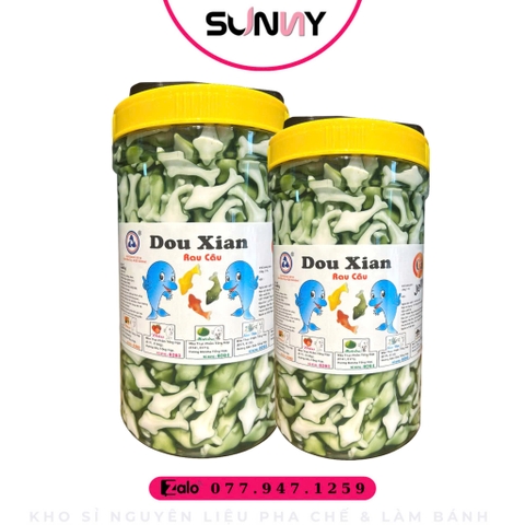 RAU CÂU CÁ DOUXIAN ( TRÀ XANH ) | THÙNG 6 HỘP