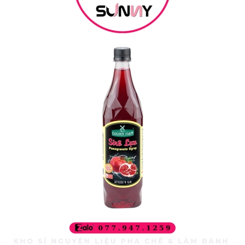 SIRO GOLDEN FARM LỰU ( 1L ) | THÙNG 12 CHAI