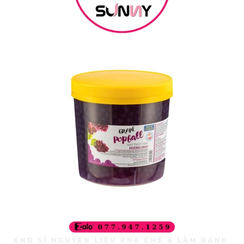 HẠT THUỶ TINH - HÙNG CHƯƠNG - NHO ( 3.2KG ) | THÙNG 4 HỘP