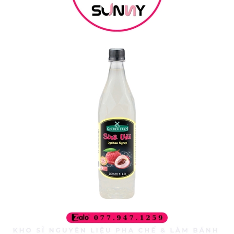 SIRO GOLDEN FARM VẢI ( 1L ) | THÙNG 12 CHAI