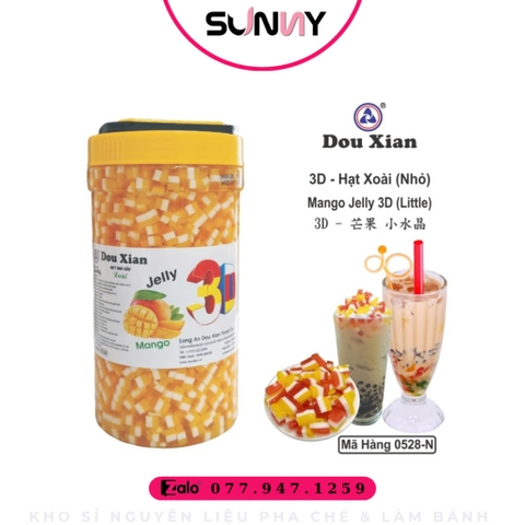 HẠT 3D DOUXIAN HẠT XOÀI ( NHỎ ) | THÙNG 6 HỘP