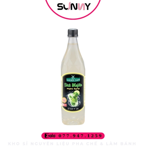 SIRO GOLDEN FARM MOJITO ( 1L ) | THÙNG 12 CHAI