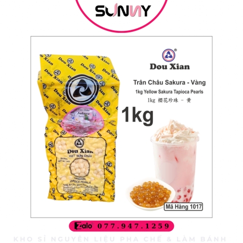 TRÂN CHÂU SAKURA DOUXIAN 1KG ( VÀNG ) | THÙNG 18 GÓI