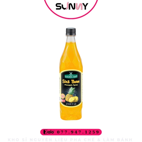 SIRO GOLDEN FARM THƠM ( 1L ) | THÙNG 12 CHAI