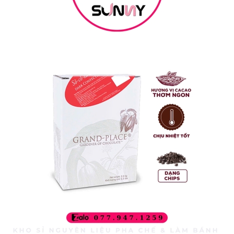 SOCOLA COMPOUND CHIP ĐEN D-07C ( 2.5KG )