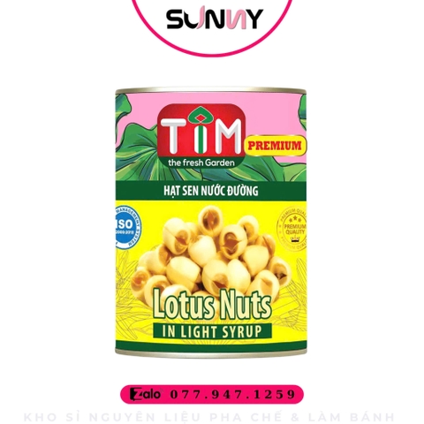 HẠT SEN NƯỚC ĐƯỜNG PREMIUM - NIF GARDEN ♥︎