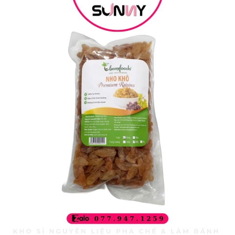 NHO KHÔ VÀNG CLASSY FOODS ( 500G )