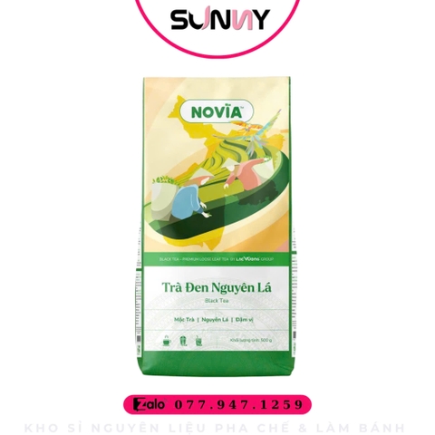 TRÀ ĐEN NGUYÊN LÁ NOVIA ( 500G )
