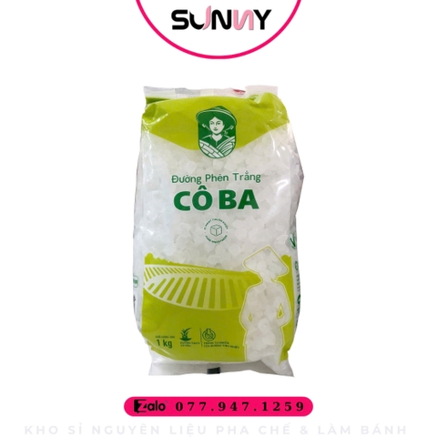 ĐƯỜNG PHÈN TRẮNG CÔ BA ( 1KG )