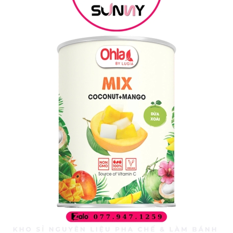DỪA XOÀI ĐÓNG LON OHLA ( 950G )
