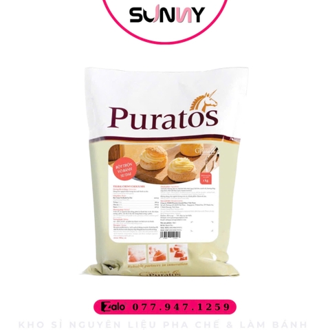 BỘT TRỘN SẴN BÁNH SU DAI PURATOS ( 1KG )