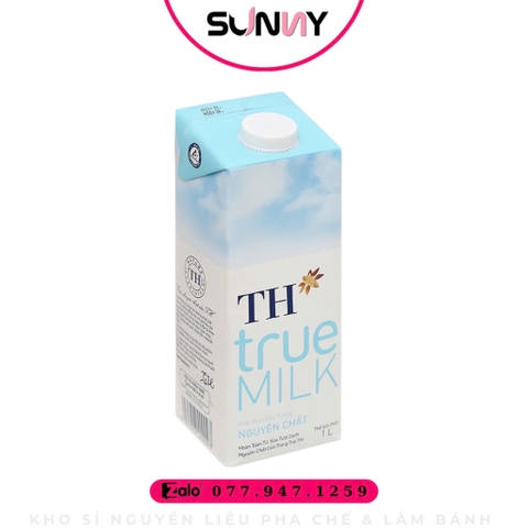 SỮA TƯƠI TIỆT TRÙNG KHÔNG ĐƯỜNG TH TRUE MILK