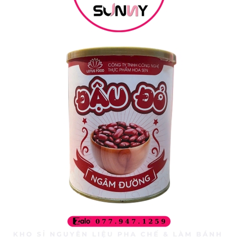 ĐẬU ĐỎ LOTUS ( 930G ) | THÙNG 12 LON