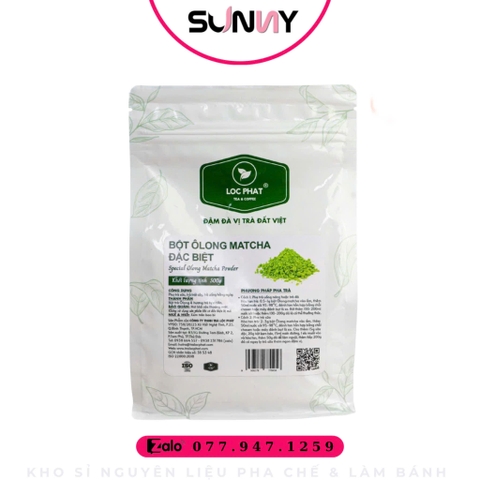BỘT ÔLONG MATCHA ĐẶC BIỆT LỘC PHÁT ( 500G )