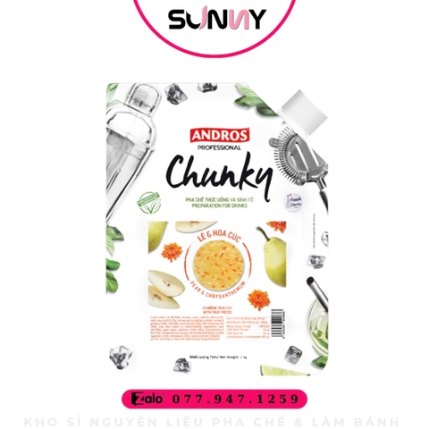 MỨT CHUNKY - ANDROS - LÊ - HOA CÚC