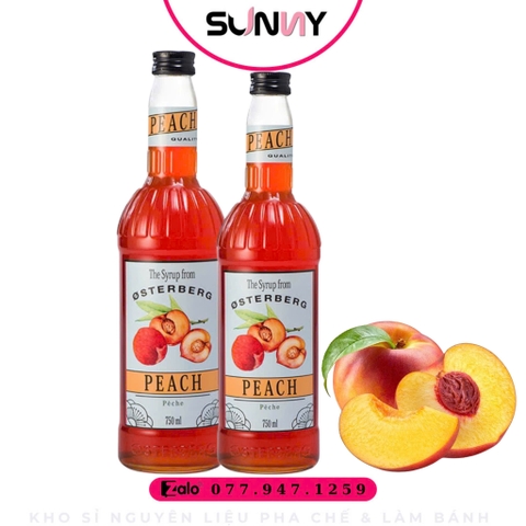 SYRUP OSTERBERG - PEACH ( ĐÀO )