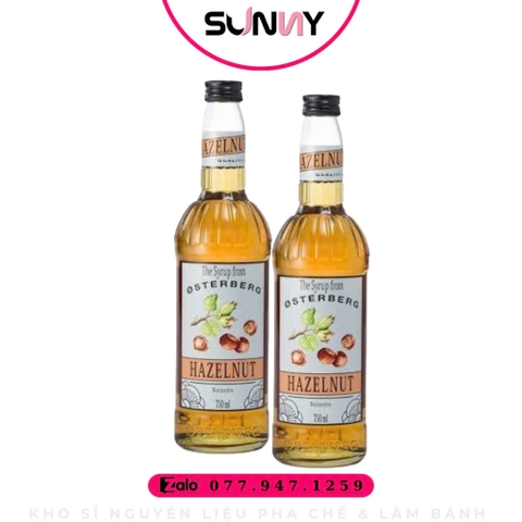 SYRUP OSTERBERG - HAZELNUT ( HẠT DẺ )
