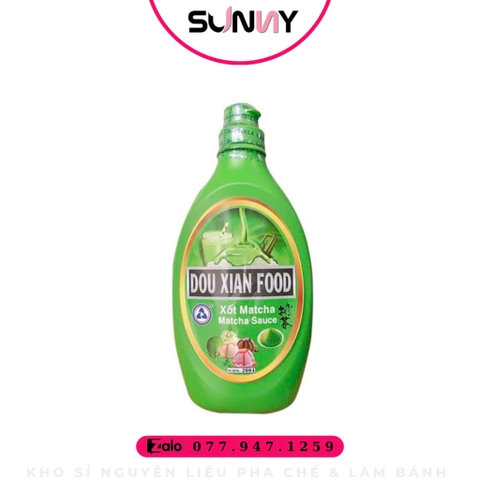 XỐT DOUXIAN TRÀ XANH ( 700G ) | THÙNG 12 CHAI