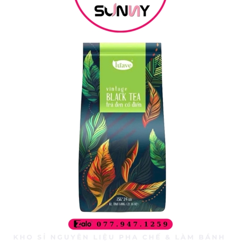 TRÀ TÚI LỌC ĐEN CỔ ĐIỂN LUAVE ( 600G )