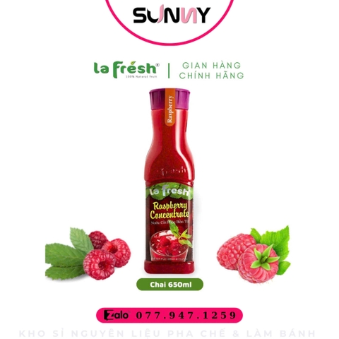 NƯỚC CỐT TRÁI CÂY - LA FRESH - PHÚC BỒN TỬ | THÙNG 12 CHAI