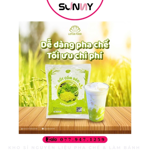 SỐT CỐM DẺO LOTUS ( 1KG )