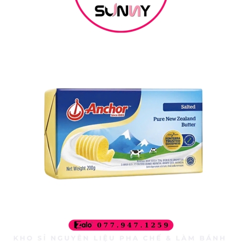 ANCHOR SALTED BUTTER ( 200G )
