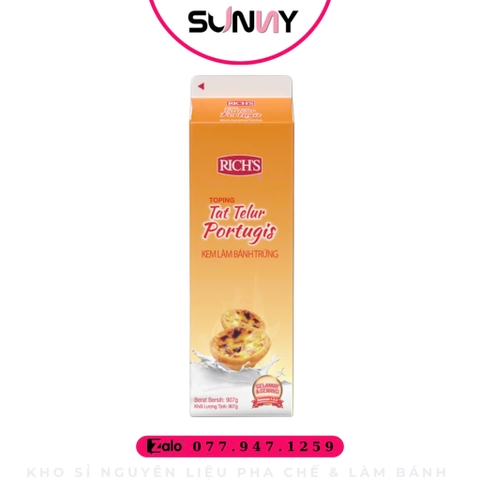 KEM LÀM BÁNH TRỨNG RICH'S | THÙNG 12 HỘP