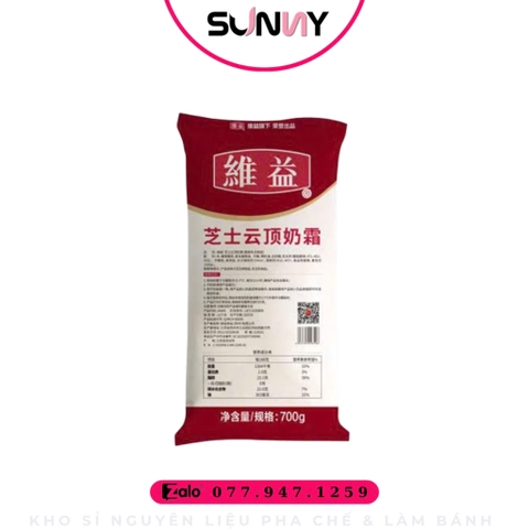 FOAM VỊ KEM PHÔ MAI RICH'S | THÙNG 12 GÓI