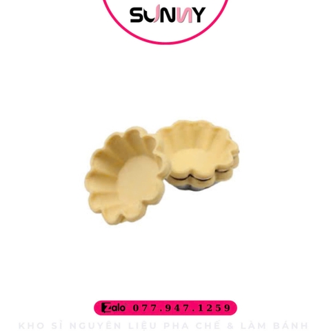 ĐẾ BÁNH TART HÌNH HOA | THÙNG 12 GÓI