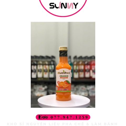 NƯỚC ÉP CÔ ĐẶC NUTRIFRES CAM ( 850ML ) | THÙNG 12 CHAI