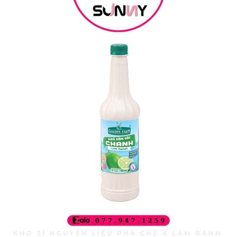 SIRO GOLDEN FARM ĐẬM ĐẶC CHANH | THÙNG 12 CHAI