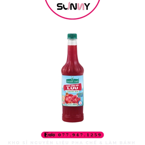 SIRO GOLDEN FARM ĐẬM ĐẶC LỰU | THÙNG 12 CHAI