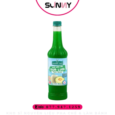 SIRO GOLDEN FARM ĐẬM ĐẶC DƯA LƯỚI | THÙNG 12 CHAI