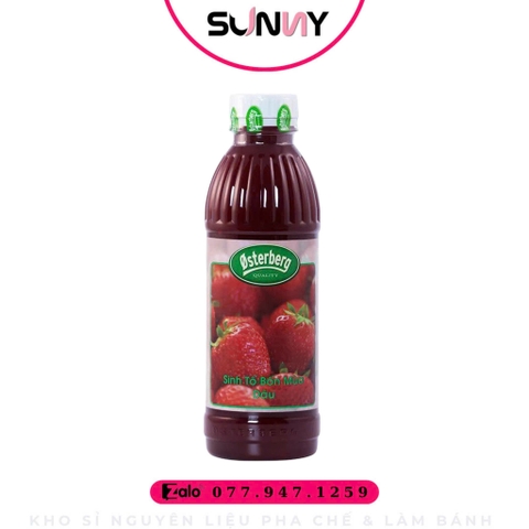 SINH TỐ OSTERBERG - DÂU | THÙNG 12 CHAI