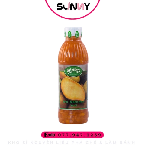 SINH TỐ OSTERBERG - XOÀI | THÙNG 12 CHAI