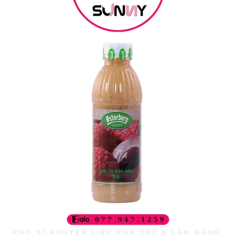 SINH TỐ OSTERBERG - VẢI | THÙNG 12 CHAI