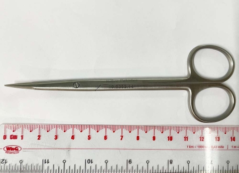 Kéo phẫu thuật nhọn - cong 14.5 cm