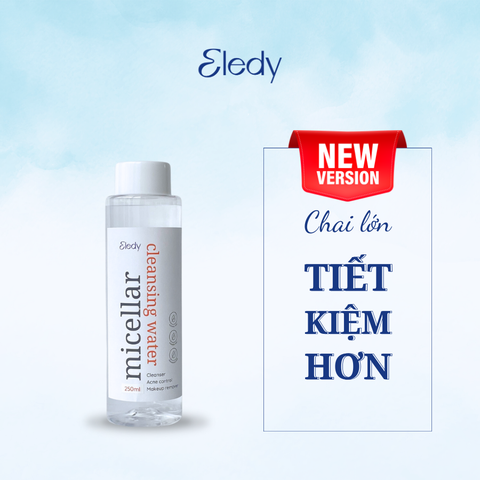 Nước tẩy trang làm sạch sâu ELEDY Micellar Cleansing Water