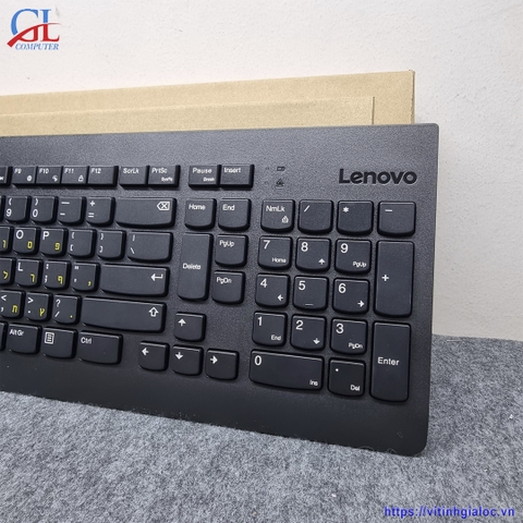 Combo Phím Chuột không dây Lenovo Essential Wireless (Đen)