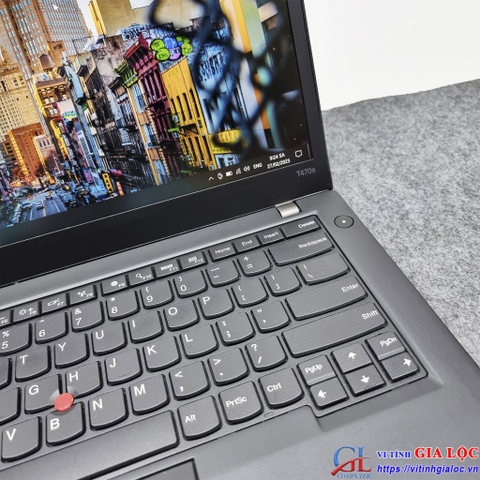 Laptop Lenovo ThinkPad T470s ( Core i7-7600U / Ram 12GB / NVMe 256GB / FHD)