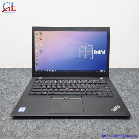 Laptop Lenovo ThinkPad T470s ( Core i7-7600U / Ram 12GB / NVMe 256GB / FHD)