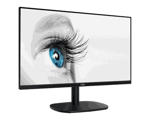 Màn hình 23.8 inch MSI PRO MP245V (VA - VGA, HDMI, 1920x1080, 100Hz, 3 cạnh viền mỏng, Kèm cáp HDMI, Treo tường)