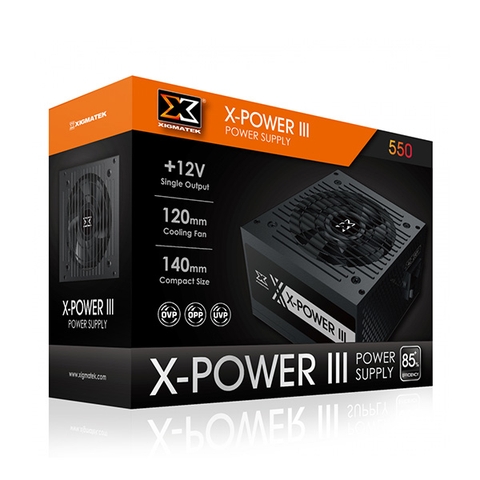 Nguồn máy tính Xigmatek X-POWER III 550 - 500W EN45983
