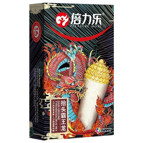 Bao cao su siêu gai DRAGON - Hộp 3 cái