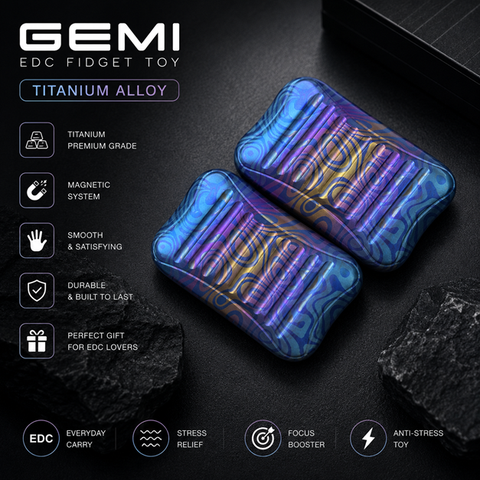 Thẻ đẩy EDC freehand 77 Titanium SGS 6x8 - Bản đặc biệt custom giới hạn 03